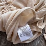 VRG GRL ruched‎ side tie drape top women’s size 6 Photo 3