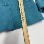 Pendleton  Coat Womens Small Blue Vintage Button Up Merino Wool Pea Jacket Photo 5