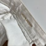 American Eagle  Outfitters • Destroyed Cuffed White Mom Shorts Photo 26