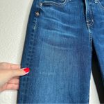 Veronica Beard  Beverly Skinny Flare High Rise jean in Bright Blue 25 Photo 6