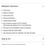 Ruslan Baginskiy Knitted Cowboy Hat in White Photo 1