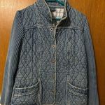 Blue Willi’s large quilted denim jacket Photo 0
