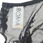 Roma Long Sleeve Mini Dress Black Lace Nude Illusion Bodycon Party Cocktail Photo 4