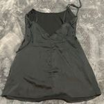 Nasty Gal Black Satin Dress Photo 1