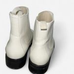 Everlane  Modern Utility Cream Leather Chelsea Ankle Boots Sz 8.5 Photo 4