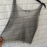 Love Tree Mesh Rhinestone tank Size M/L Photo 6
