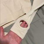 OQQ Athletic Cropped Yoga Long Sleeve Ribbed Shirt Size M Photo 2