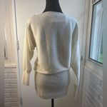 Ramy Brook  NEW WITH TAGS Anna 100% Wool Off Shoulder Sweater Dress Photo 4