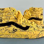 Vans x Peanuts Sk8-Hi Charlie Brown Black & Yellow Maize Skater Shoes Photo 2