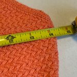 Madden NYC Coral Crochet Knit Midi Dress Spaghetti Straps Side Slit Size M Orange Size M Photo 7