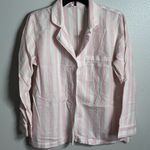 Victoria's Secret Victoria’s secret Women stripe pink/white pajama shirt top size XS Photo 1