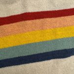 American Eagle Colored Stripe Long Sleeve Knit Sweater Oversize Size Xs/S Photo 3