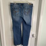 LEI Women's Straight Leg Blue Jeans Size 17 juniors y2k retro western Photo 4