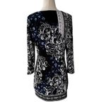 White House | Black Market Black Multicolor Mini Bodycon Dress Women Small | 65-56 Photo 1