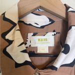 Anthropologie  Maeve The Soren Long-Sleeve Midi Shirt Dress Photo 3