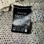 POL V-Neck Sweater in Blue and Purple Tie-Dye Photo 3