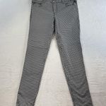 Tripp NYC Jrs 7 Jeans Houndstooth Low Rise Grunge Goth Emo Whimsigoth Stretch Photo 2
