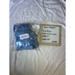 & Other Stories & Other Stories Blue Linen Puff Sleeve Square Neck Tie Waist Playsuit Romper S 8 Photo 7