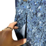 Athleta  Brooklyn Ankle‎ Pant Captivate Chrome Blue Size 6 Photo 5