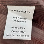 James Jeans V Blazer Petite Sueded Mink Photo 4