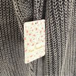 Free People Half Moon Bay Washed Grey Charcoal Oversized Pullover Sweater NWT S Photo 9