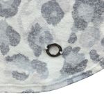 Calvin Klein X-Large Sweatshirt Leopard Print Cowl Neck Stretch Long Sleeve Slit Photo 5