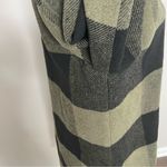Steve Madden Revolve Eldridge Jacket Shacket Checkered Plaid Olive Green Black Photo 6