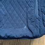 Vera Bradley Black Quilted Multi Pocket Zipper Leopard Inside Backpack Photo 3