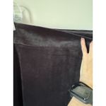 Universal Standard  Velour Velvet Flared Dress Pants Black Size 40 NEW Photo 4