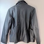 Worthington  Black Leather Jacket Photo 4