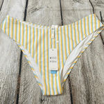 Cupshe NWT! Women’s  low waist striped bikini bottoms XL Photo 0