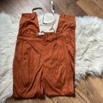 House Of CB  Sazan Tan Stretch Suedette Leggings Photo 2