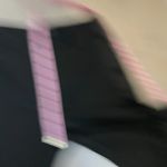 Equipment Hagan Tuxedo Satin Stripe Trousers Black Pants Photo 11