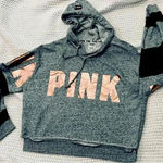 PINK - Victoria's Secret Pink crop hoodie size small Photo 4