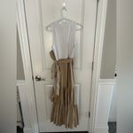 Cinq à Sept Mahlia Midi Dress Tan Photo 3