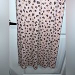 Nottibianche Sleep Gown Dress in Pale Pink Light Brown Cheetah Print Size Medium Photo 7