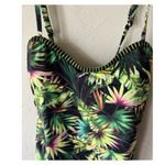 Lucky Brand NWT Tropical One Piece Swimsuit Size M Photo 2