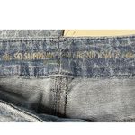 Chico's  So Slimming Girlfriend Ankle Faded Blue Floral Print Crop Jeans 00 Photo 7