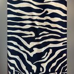 J. McLaughlin Zebra Animal Print Catalina Cloth Stretch Faux Wrap Dress M Photo 5