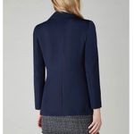 Emme‎ by Marella Navy Blue Copenhagen Blazer Zebio Twill Knit 4 Lined NWOT Photo 10