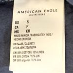 American Eagle NWT AEO Floral Crop Tank Top in Blue Photo 5
