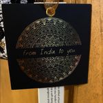 Made From India To You | Bumble Bee Leopard Print Beaded Bag White Photo 1