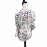 Maurice's Small Blouse Coral Print Photo 5