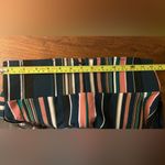 7th Avenue Design Studio New York and Company Green Striped Belted Skirt Sz XS Photo 6