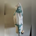 Kappa X-SMALL -  - Vintage White and baby blue  Track Jacket Photo 3