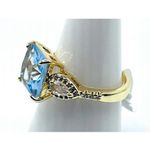 Ring Bomb Party Ring # 2179, size 8 Gold Photo 2