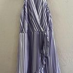 Harper Heritage HARPER‎ Heritage Francesca’s white striped ruffle halter dress - S Photo 0