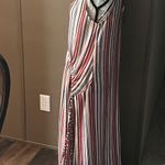NWOT Zara trafalue Size small beach dress striped Brown Photo 10