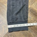 Anthropologie  Gray Kallie Leopard Plaid Print Pockets Jogger Womens Medium Photo 7