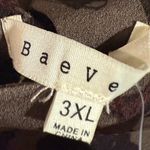 NWT 3xl Floral Midi Skirt in Black and brown florals Size 3X Photo 1